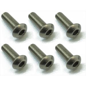 チタンヘックスボタンビス 3×9 6本入 [NTR-309]