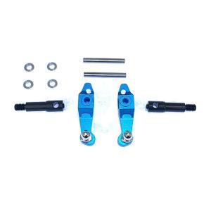アルミサーボマウントセット DT02用 [TADT-002BU] : スーパーラジコン