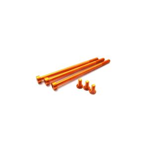 ラジコン関係の部品 ブラシレスモーター用アルミスクリューセット(パープル)(HOBBYWING V10