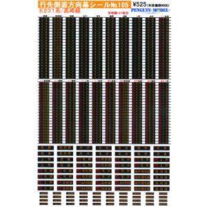 行先側面方向幕シール 209-500系/京浜東北線 [PG-140