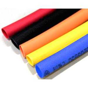 ヒートシュリンクチューブ 5.0mm 10cm×6本(ブラック) [PJ-C052BK]