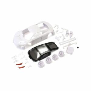 ランチア デルタ No.4 1992 ホワイトボディセット(未塗装/AWDホイール