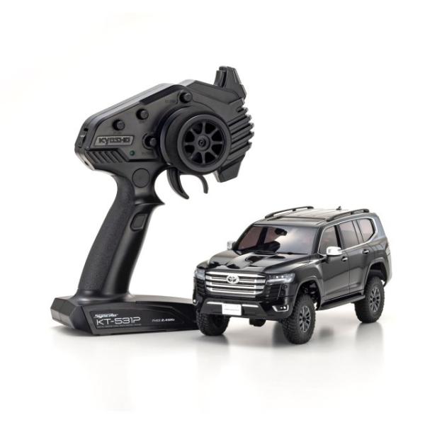 ミニッツ4×4 レディセット トヨタ ランドクルーザー 300 ブラック [32533BK]