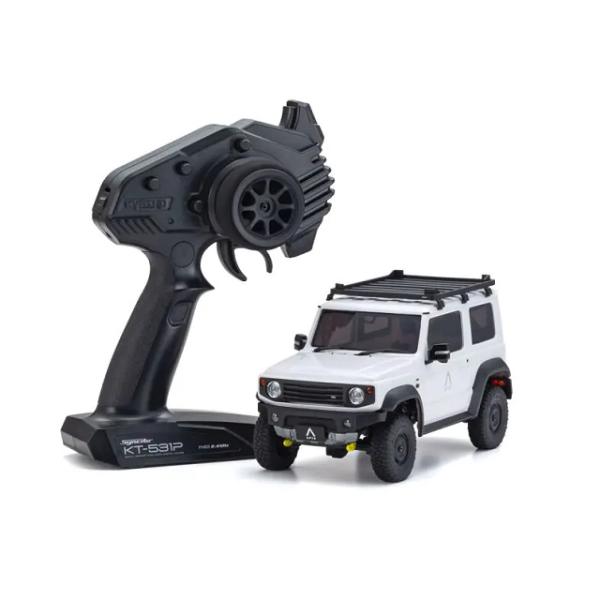 ミニッツ4×4 レディセット スズキ ジムニーシエラ APIO JIMNY TS4 ピュアホワイトパ...