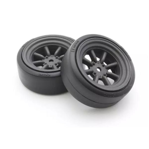 装着済ドリフトタイヤFZD2 (8スポークワタナベホイル/BK/2入 [FATH710BKD]