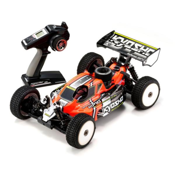 1/8 GP 4WD レーシングバギー レディセット インファーノ MP10 カラータイプ1 レッド...