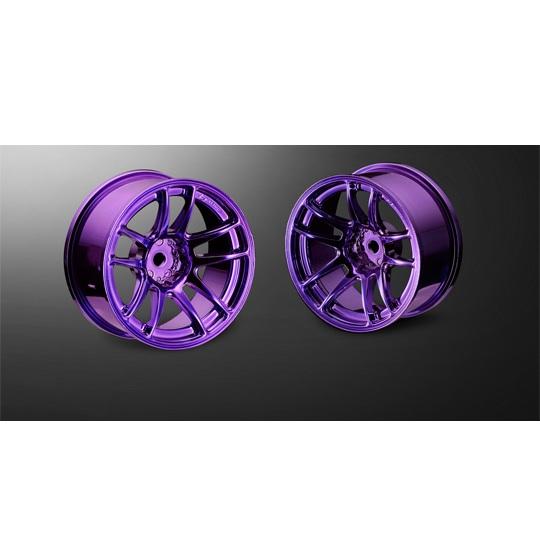 VALINO N820S ホイール R-SPEC 26mm BBメッキパープル/OFF+7 2pcs...
