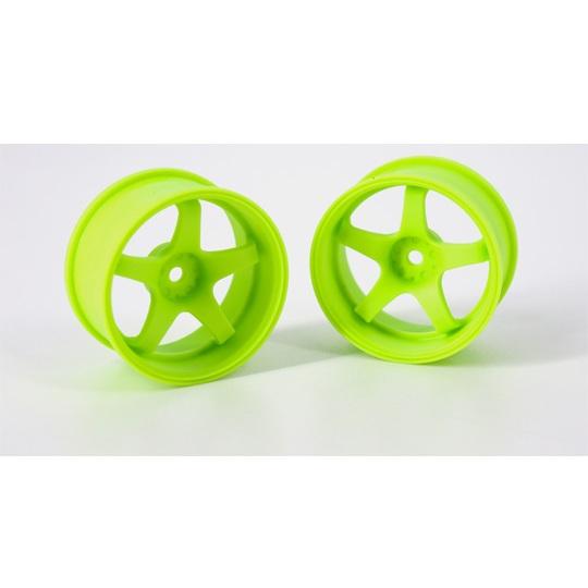 VALINO GV117D ホイール R-SPEC 26mm ライムイエロー/OFF+7 2pcs ...