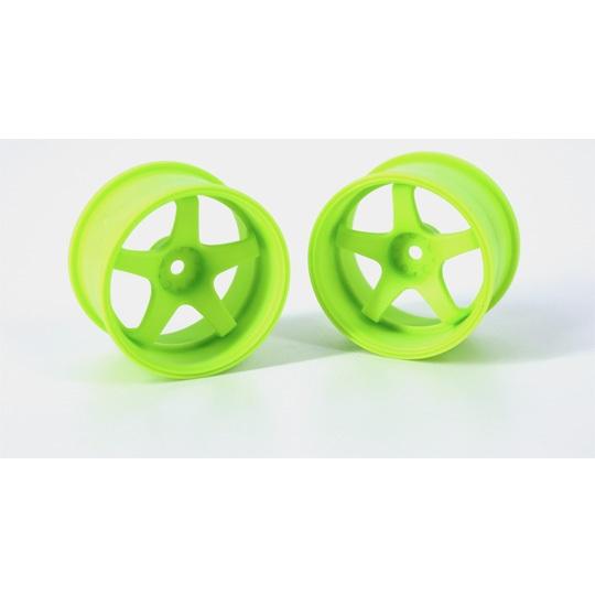 VALINO GV117D ホイール R-SPEC 30mm ライムイエロー/OFF+9 2pcs ...