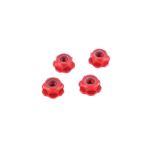 BuzzBreak BB LOCK NUT(ローハイトナイロンタイプ / レッド / 4pcs) [...