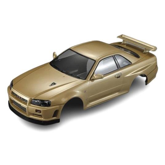 NISSANスカイラインBNR3塗装済4ボディ(シャンパンゴールド) [48645]