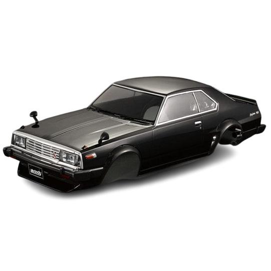 1980スカイラインハードトップ2000ターボGT-ES塗装済ボディ(黒) [48675]