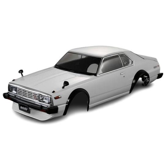 1980スカイラインハードトップ2000ターボGT-ES塗装済ボディ(白) [48676]