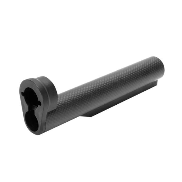 M4オフセットクイックリリースカーボンストックパイプ(東京マルイ電動ガン スタンダードタイプ) [L...