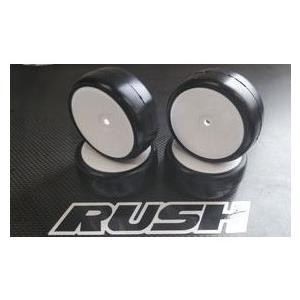 RUSH TIRE VR3 24X High Precision A Type yellow PREGLUEDTIRE [RU-0860a]]｜superrc