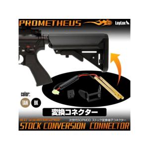 次世代M4 SOPMOD ストック変換端子コネクター(BK) [LL-15934]