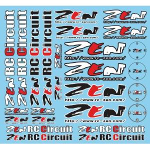 スーパーラジコン オリジナルステッカー シルバー 1枚入 [RCF-STICKER