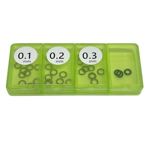 TricoRoll Brushless V2用 微調整シム&amp;Oリングセット 0.1/0.2/0.3m...