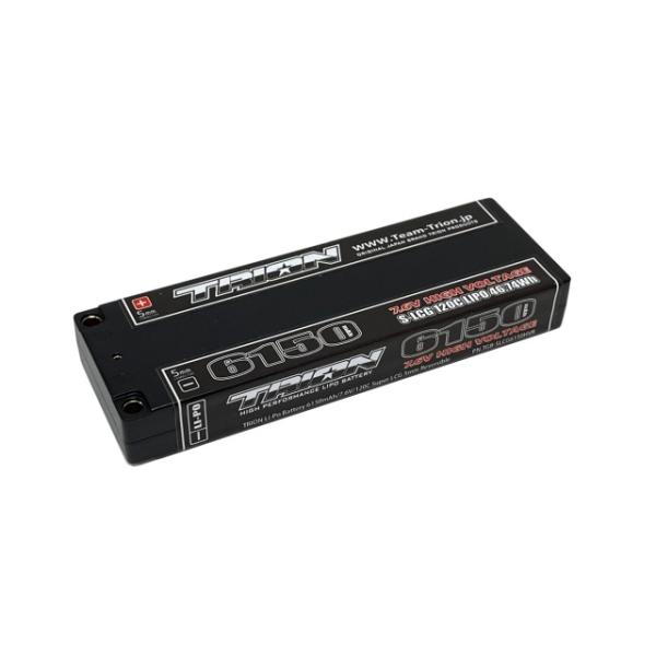 TRION Li-Po 6150mAh/7.6V/120C/SLCG/5mmRev [TGB-SLC...