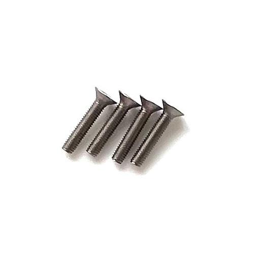SPRING TITANIUM SCREW(Flat Head 3mm x 15mm 4pic) [...