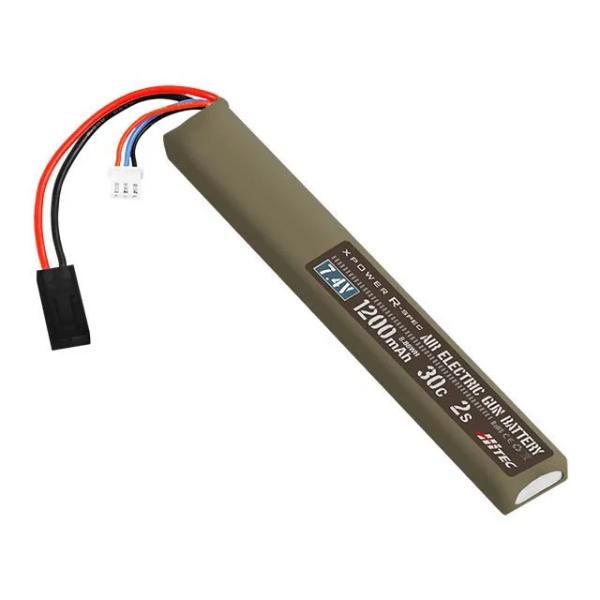 XPOWER R-SPEC AEG BATTERY Li-Po 7.4V 1200mAh 30C 2...