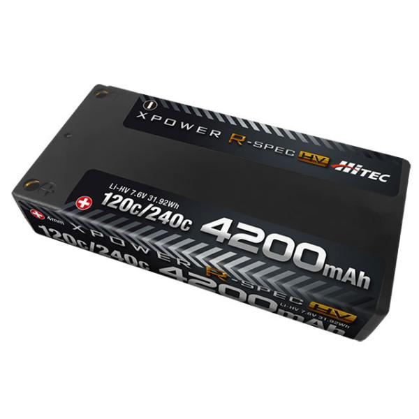 XPOWER R-SPEC Li-HV 7.6V 4200mAh 120C/240C [XPRHV4...