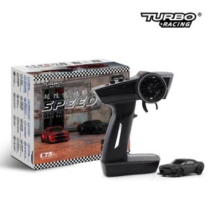 TURBO RACING 1/76スケール C64グリーン 2WDドリフトカー [C64
