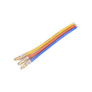 ブラシレスモーター用ABCコネクターケーブルセット(ギボシ・オス