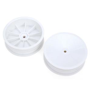 Front dish Wheel 2.2 for carpet tyre(White) [GOP121]]｜superrc
