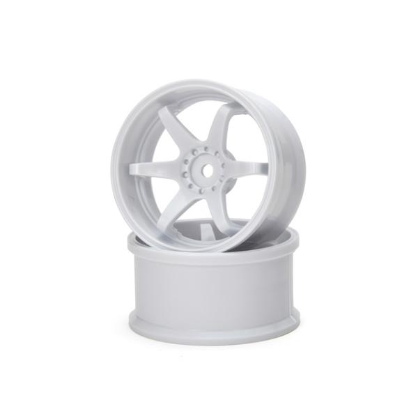 N-6 Drift Wheel High Traction /+6/ White [GD064]