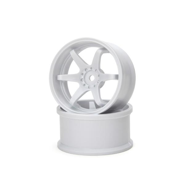 N-6 Drift Wheel Super Traction /+6/ White [GD066]