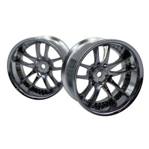 VALINO N820S アルミホイール 26mm パープルアルマイト OFF+7 2pcs [BB