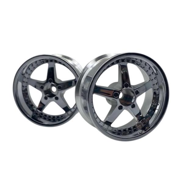 WORK EQUIP WHEEL DEEP RIM オフセット6 クローム [LW-0106Ca]
