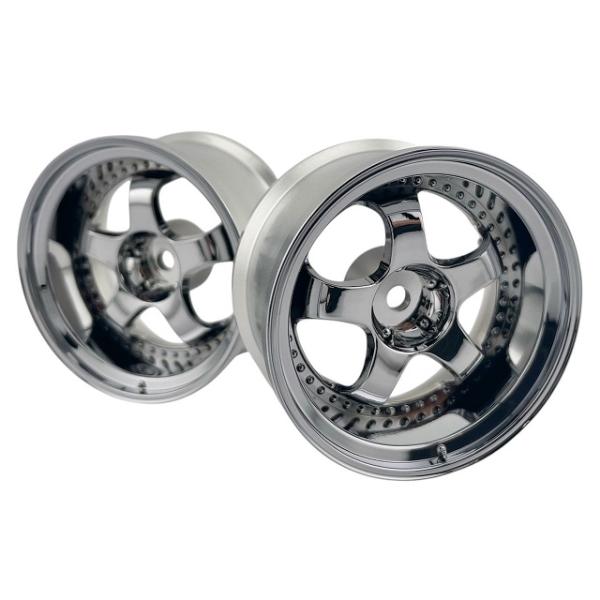 WORK MEISTER S1 OFF6 STD RIM Chrome 2pcs [LW-0806C...