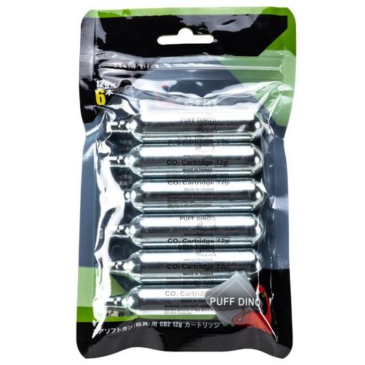 PUFF DINO CO2カートリッジ(6本入) [PUFFDINO-6]