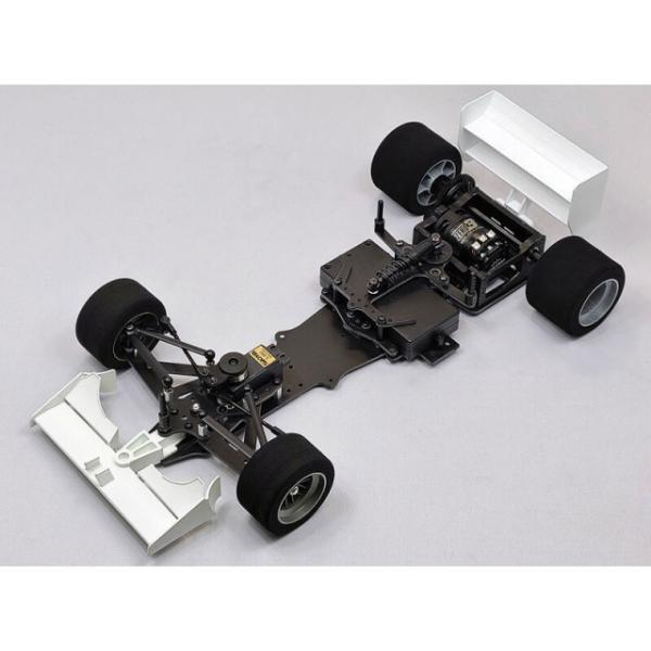 OlderF 1/10 FDDキット OF-124T+91Mボディ+フロント&amp;リアウイング(各白) ...