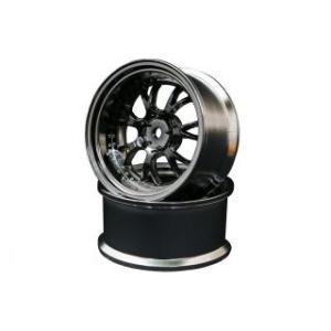 SSR Professor MS3 WHEEL オフセット6(深リム) ブラッククローム(2pcs)...
