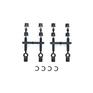 オーバードーズ OD2944 アルミバンパーType-2(For OD/レッド） Overdose Aluminum Adjustable Front Upper Arm Type-2 Set