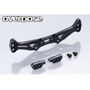 【OVERDOSE】アルミバッテリーホルダーType-2 （OD3895） アルミバッテリーホルダー TYPE-2 for GALM/ブラック [OD3895