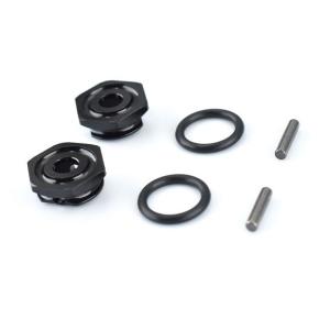 RDX用 カーボン製 メインシャーシ&アッパーデッキセット [D1-CGS01