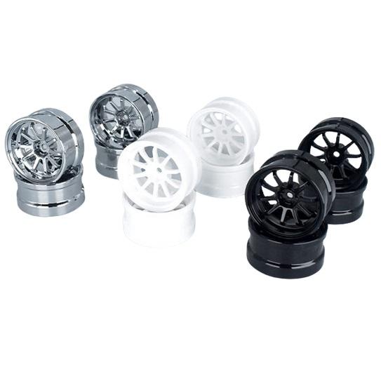 コンペティションホイールVR10(メッキ/オフセット6mm) 2個入 [RW-VR10S6]