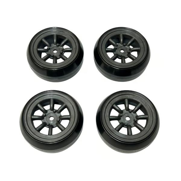 ホイールはめ込み済み引っ張りドリフトタイヤ(ワタナベ8スポークMG+2) [HD-112MA]