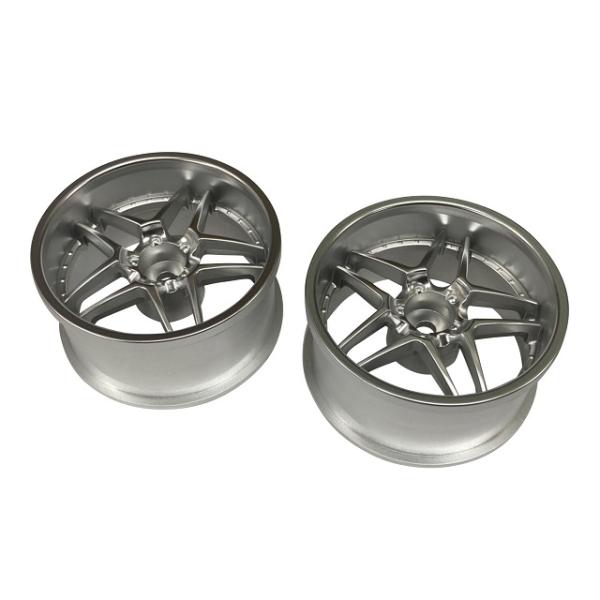 BLITZ BRW03 WHEEL【deep face】オフセット8 マットシルバー [EW-020...
