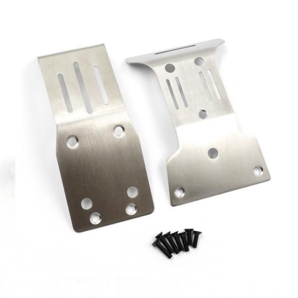 スチールスキッドプレート前後セット(DT-04用) [XS-TA29215SV]