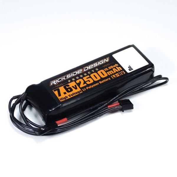 7.6V2500mAh 受信機用 HV-LIPOバッテリー [RSDP-RXP05]
