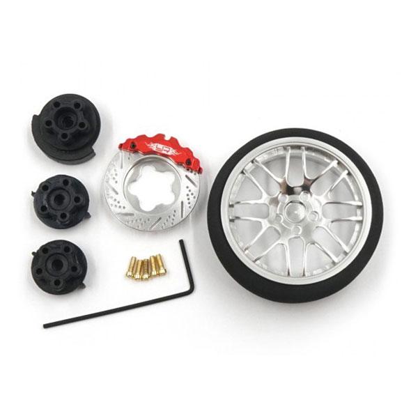 アルミTXステアリングホイル タイプB シルバー(FUTABA / KO / SANWA 対応) [...