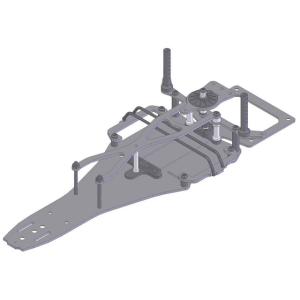 BLアルミモーターマウントセット 7075T6製/ブラシレスモーター専用