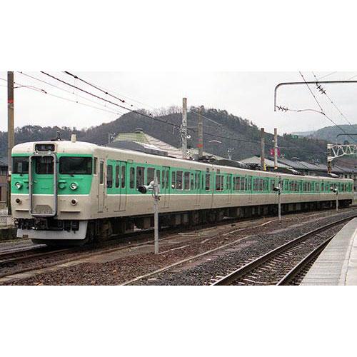 JR113系7700番台(40N体質改善車・小浜線色・W1編成) 4両編成セット(動力付き) [30...