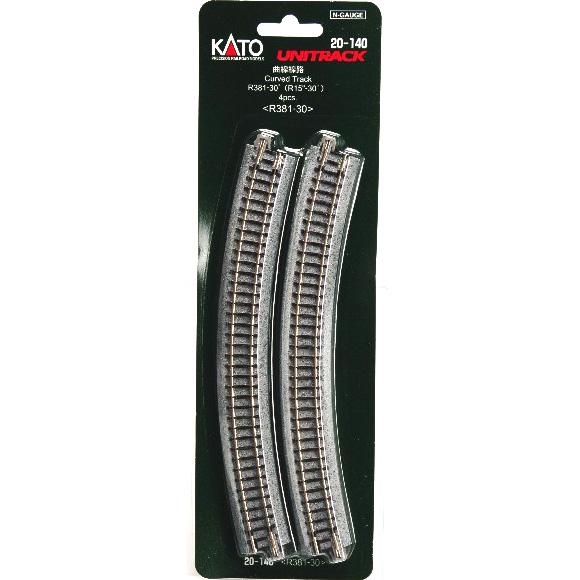 曲線線路 R381-30° <R381-30>(4pcs) [20-140]