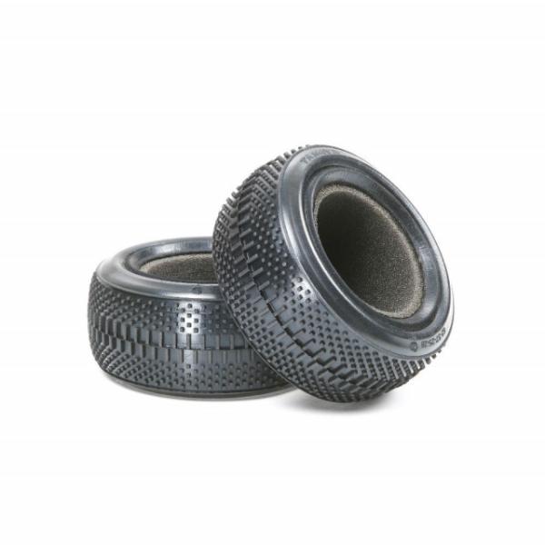 4駆前輪 デュアルブロックタイヤ C(62/25)  [OP-1187]